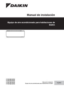 FTXF-E_Installation manual_3PES748643-6D_Spanish download